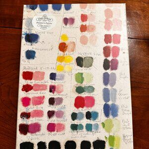 John Derian Painter's Palette puzzle. 1000 pieces